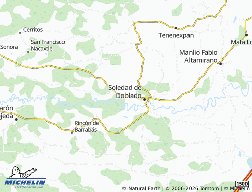 Mapa MICHELIN Laguna Blanca - ViaMichelin