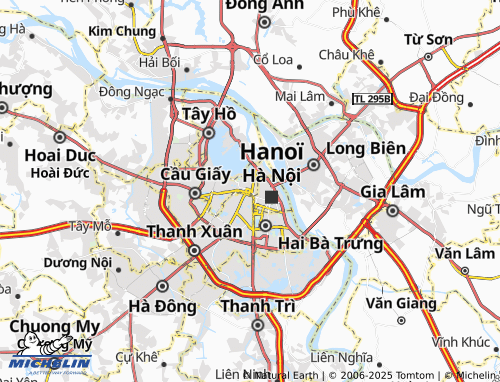 MICHELIN Điện Biên map - ViaMichelin