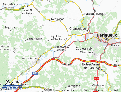 Mapa MICHELIN Gravelle - ViaMichelin