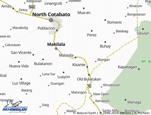 MICHELIN Malasila map - ViaMichelin