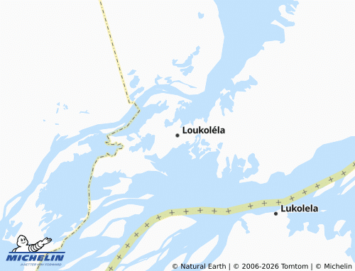 MICHELIN Loukoléla map - ViaMichelin