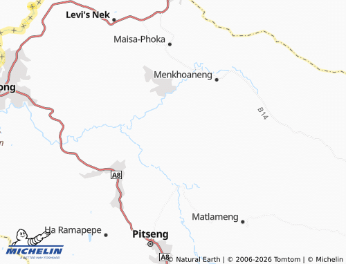 MICHELIN Betha-Betha map - ViaMichelin