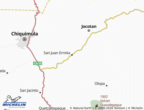 MICHELIN-Landkarte San Juan Ermita - ViaMichelin