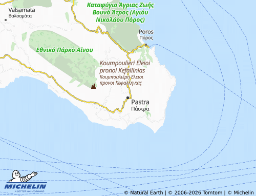 Mapa MICHELIN Pastra - ViaMichelin