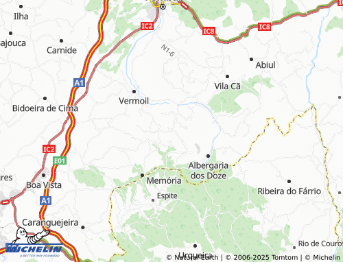MICHELIN Venda map - ViaMichelin