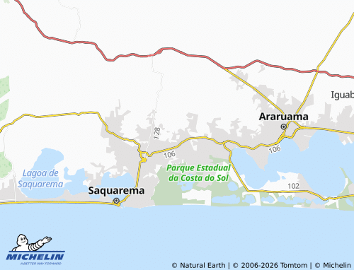 Mapa MICHELIN Bonsucesso - ViaMichelin
