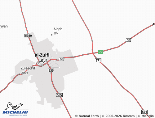 MICHELIN-Landkarte al-Rayyan - ViaMichelin
