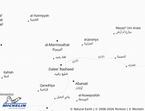 MICHELIN-Landkarte al-Aikhaeedhar - ViaMichelin