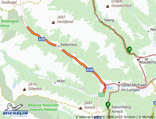 MICHELIN Lamm map - ViaMichelin