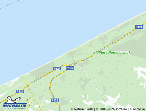 Mapa MICHELIN Mazirbe - ViaMichelin