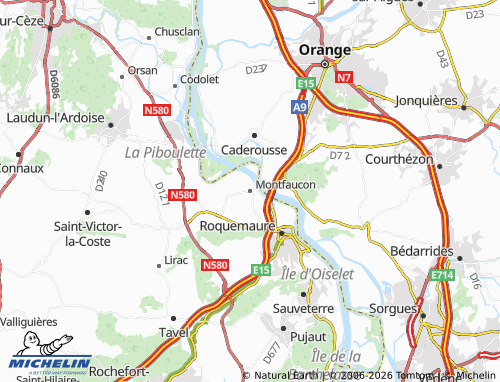 Carte MICHELIN Montfaucon - ViaMichelin