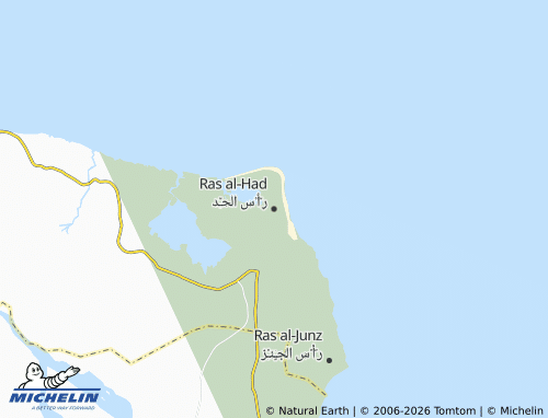 Mappa MICHELIN Ras al-Had - ViaMichelin