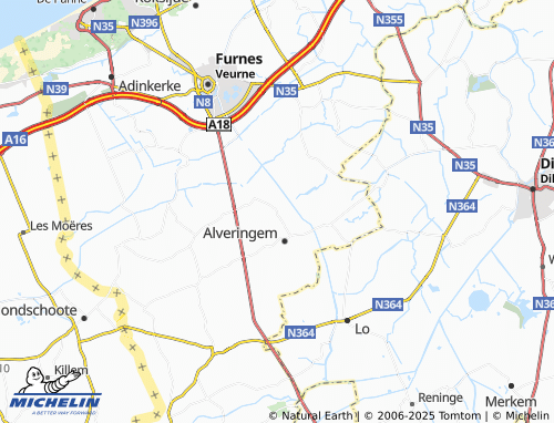 MICHELIN Oeren map - ViaMichelin