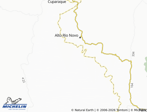 Mapa MICHELIN Campo Alegre de Minas - ViaMichelin