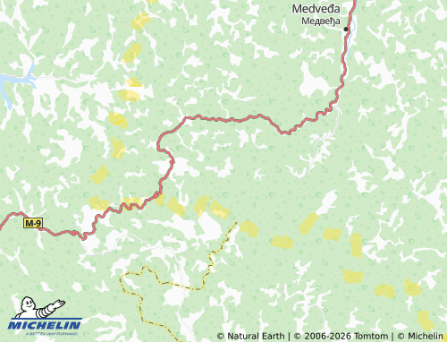 Mapa MICHELIN Mrkonje - ViaMichelin