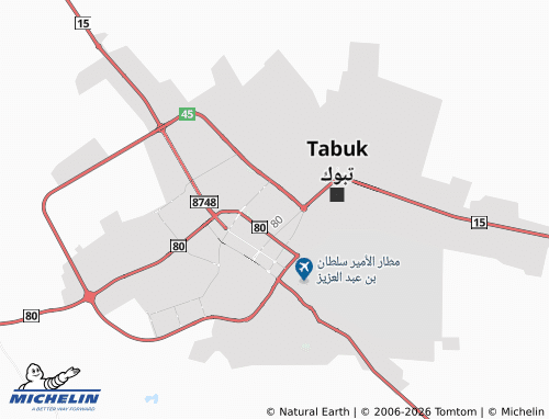 Mappa MICHELIN al-Wuroud - ViaMichelin