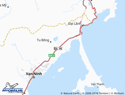 MICHELIN Vạn Long map - ViaMichelin