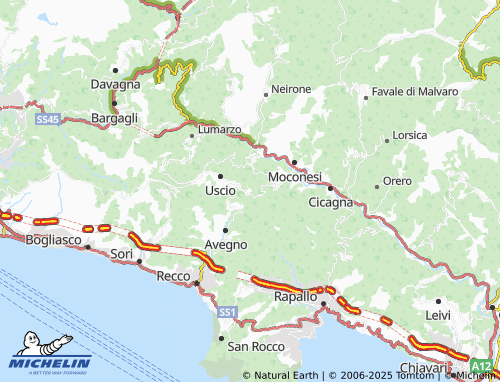 Mappa MICHELIN Colonia Arnaldi - ViaMichelin