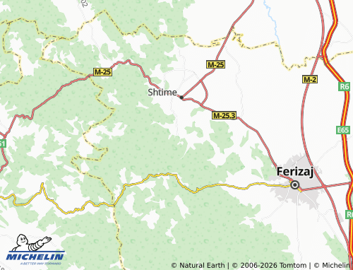 Carte MICHELIN Petrovë - ViaMichelin
