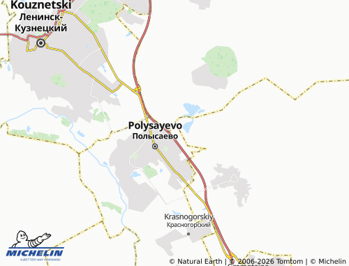 Carte MICHELIN Polysayevo SNT - ViaMichelin