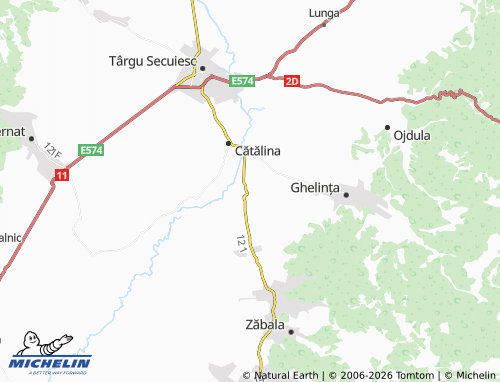 MICHELIN Imeni map - ViaMichelin