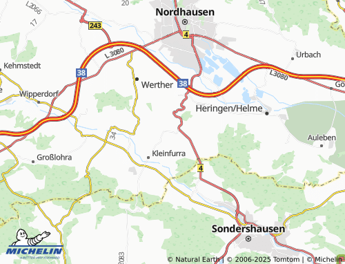 Kaart MICHELIN Hain - ViaMichelin