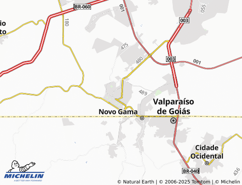 MICHELIN Gama map - ViaMichelin