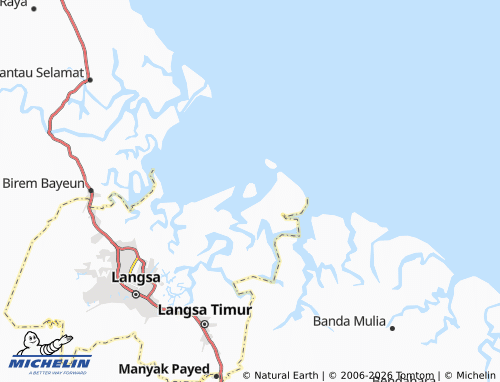 MICHELIN-Landkarte Telaga Tujuh - ViaMichelin