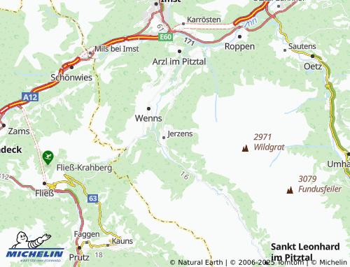Mappa MICHELIN Liß - ViaMichelin