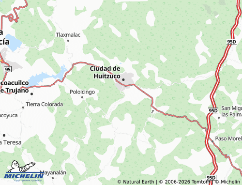 Mappa MICHELIN Emiliano Zapata - ViaMichelin