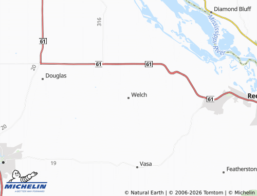 Mapa MICHELIN Welch - ViaMichelin