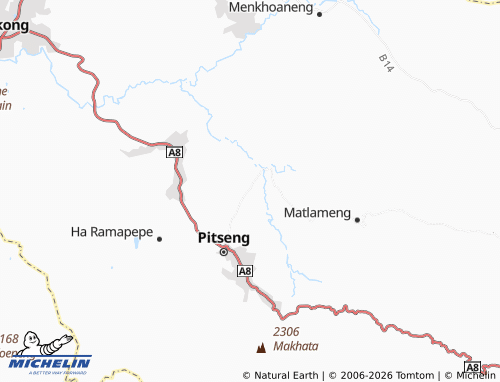 Mappa MICHELIN Ha Mafaleng - ViaMichelin