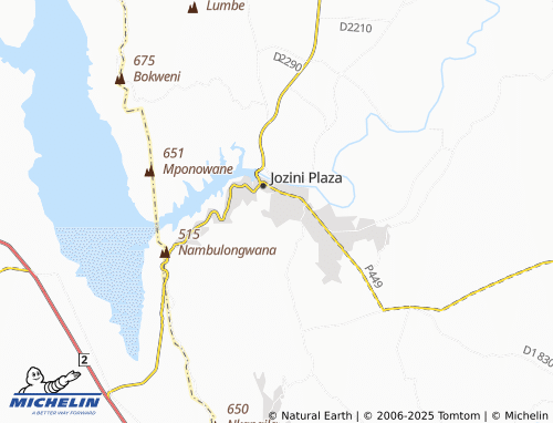 MICHELIN Nambulungwana map - ViaMichelin
