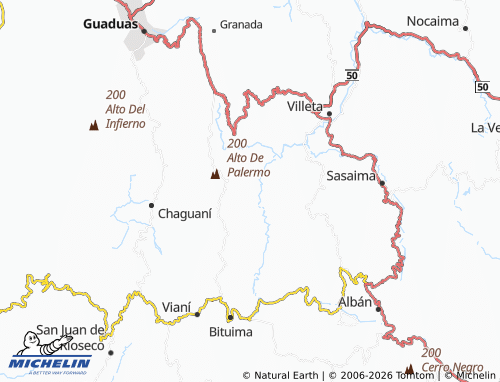 Carte MICHELIN Chapaima - ViaMichelin