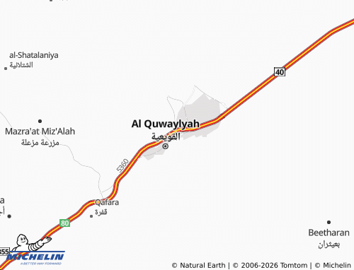 Carte MICHELIN al-Faydah - ViaMichelin