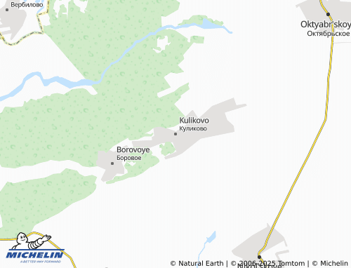 MICHELIN Kulikovo map - ViaMichelin