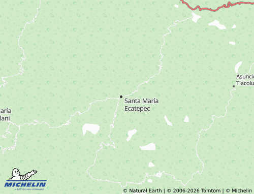 MICHELIN Santa Cruz map - ViaMichelin