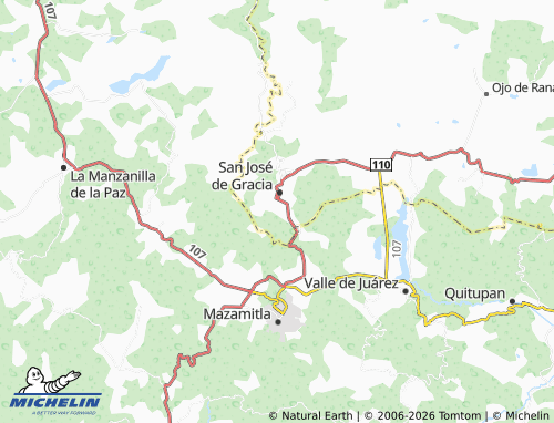 Mappa MICHELIN Tenería - ViaMichelin