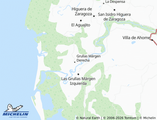 Mapa MICHELIN El Alhuate - ViaMichelin