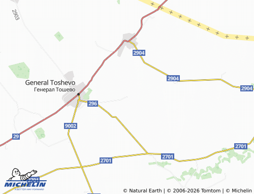 Mapa MICHELIN Pisarovo - ViaMichelin
