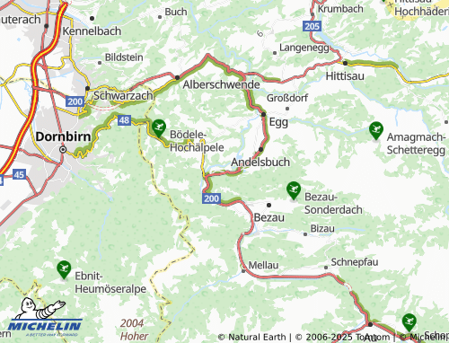 MICHELIN-Landkarte Bersbuch - ViaMichelin