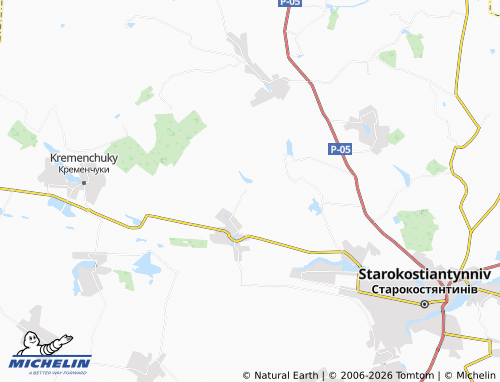 Kaart MICHELIN Orikhivka - ViaMichelin
