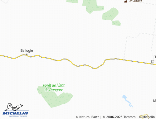 MICHELIN Wilkesdale map - ViaMichelin