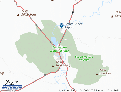 Kaart MICHELIN Tjoksville - ViaMichelin