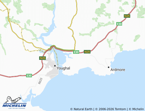 Kaart MICHELIN Pilltown - ViaMichelin