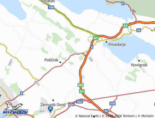 Carte MICHELIN Rupalj - ViaMichelin