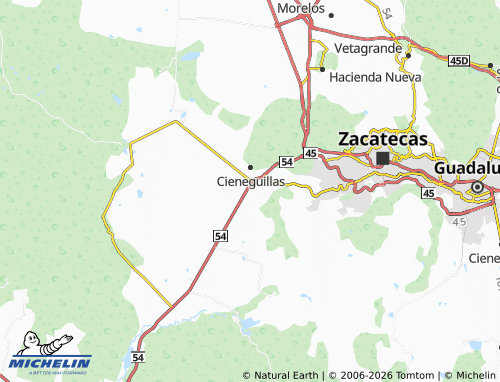 Mapa MICHELIN Revolución - ViaMichelin