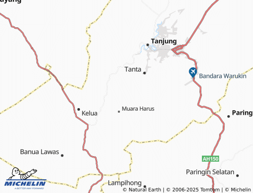 MICHELIN Desa Padangin map - ViaMichelin