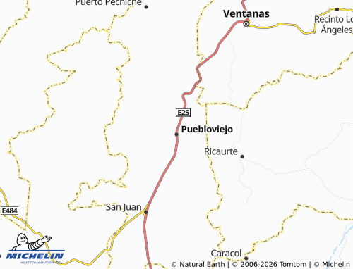 Mapa MICHELIN Puebloviejo - ViaMichelin