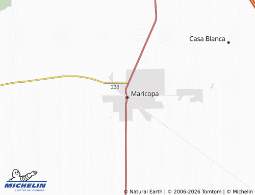 Carte MICHELIN Maricopa - ViaMichelin